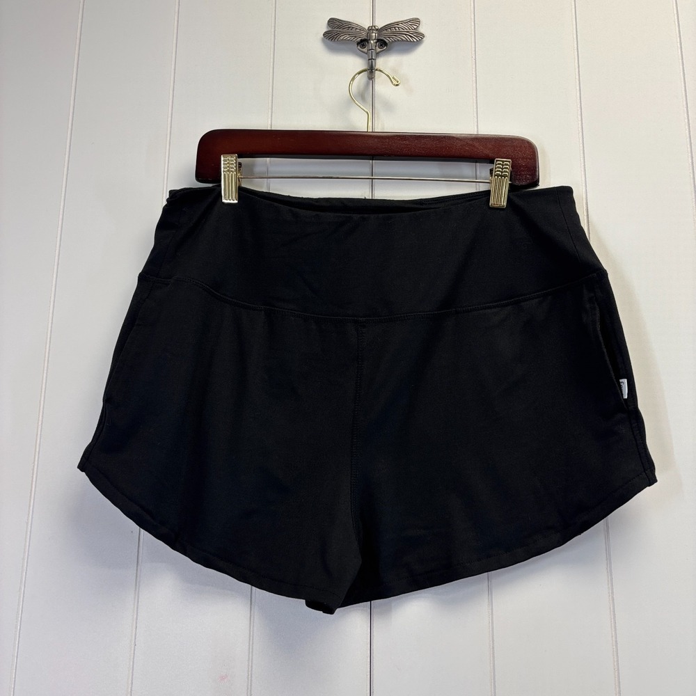 Feat Fitness Athletic Shorts Womens Large Minimalist Activewear Running Gymwear